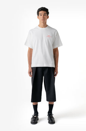 SUSTENIDO & BEMOL OVERSIZED TEE OFF WHITE