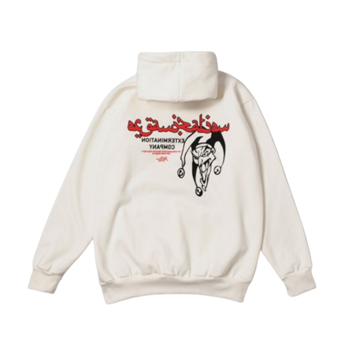 MOLETOM SUFGANG “JOKER ARABIC” OFF WHITE