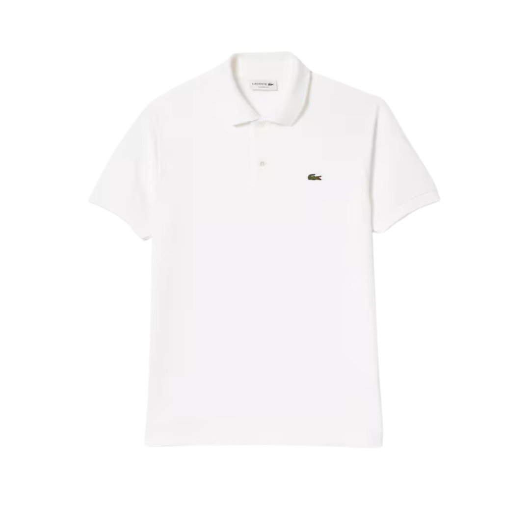 CAMISETA POLO LACOSTE CLASSICA BRANCA