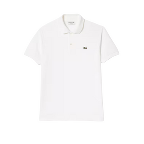 CAMISETA POLO LACOSTE CLASSICA BRANCA