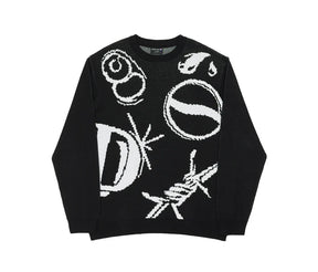 Moletom Disturb X Pepsi Fusion Sweater in Black