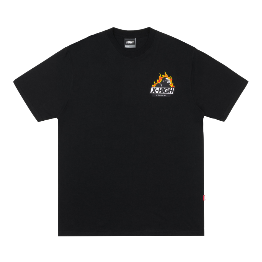 CAMISETA HIGH COMPANY X XLARGE LOGO PRETO