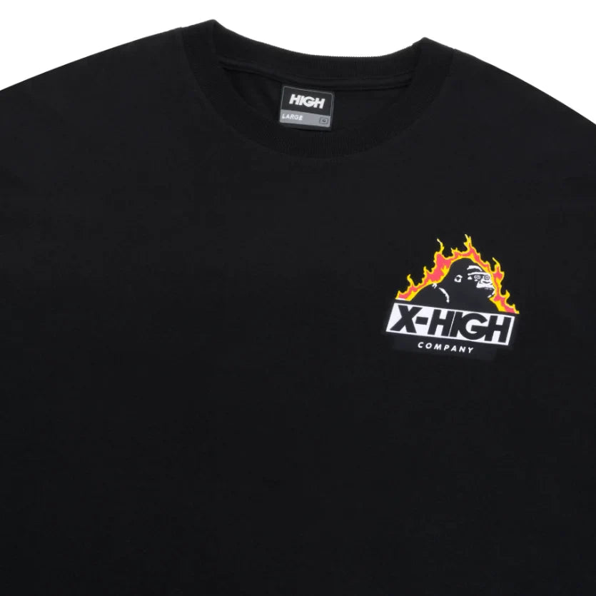 CAMISETA HIGH COMPANY X XLARGE LOGO PRETO