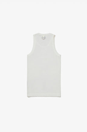 TANK TOP WAFFLE KNIT OFF-WHITE