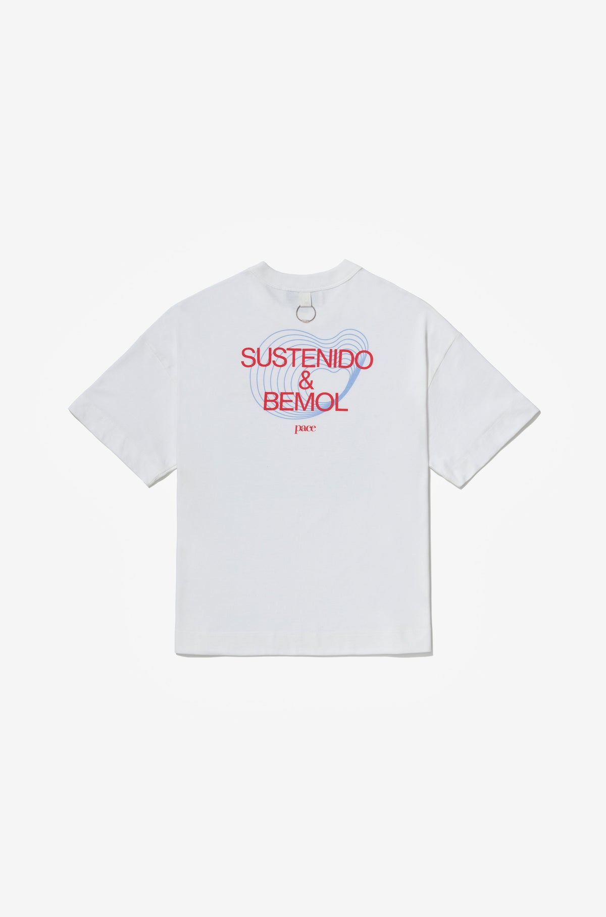 SUSTENIDO & BEMOL OVERSIZED TEE OFF WHITE