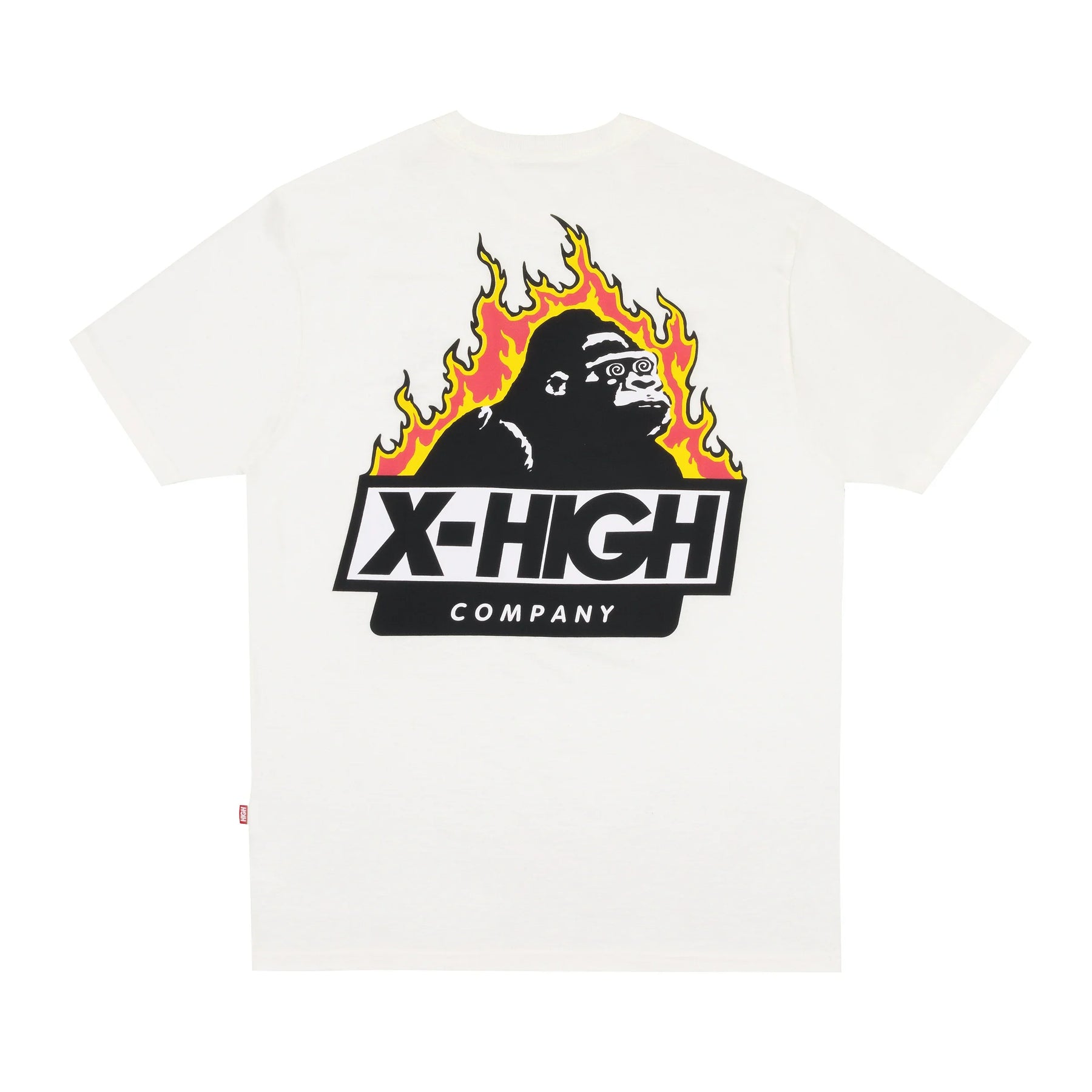 CAMISETA HIGH COMPANY X XLARGE LOGO OFF-WHITE